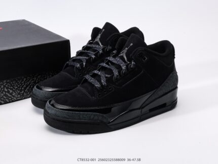 AJ3--Jordan 3 Retro Black Cat Men’s & Women’s Shoes---CT8532-001