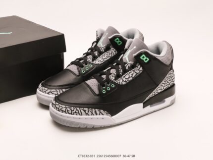 AJ3--Jordan 3 Retro Green Glow Men’s & Women’s Shoes---CT8532-031