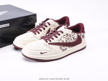 【Self-Made】Travis Scott x Jordan 1 Retro Low OG SP Men’s & Women’s Shoes---AJ1---LD2025-016